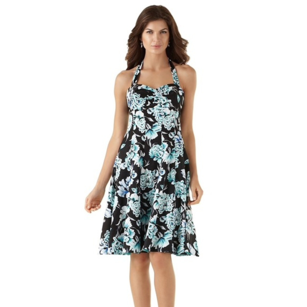 White House Black Market Summer Bouquet Sundress